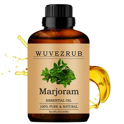Marjoram Essential Oil 240ML – 100% Pure & Natural for Aromatherapy Diffuser – 8 Fl Oz