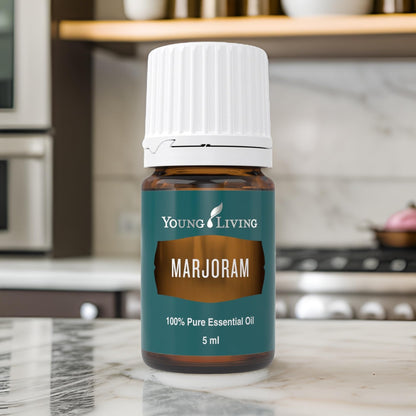 Young Living Marjoram Essential Oil 5 ml | Soothing Muscle Relief & Relaxation