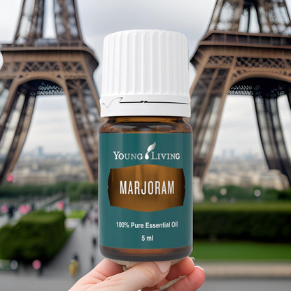 Young Living Marjoram Essential Oil 5 ml | Soothing Muscle Relief & Relaxation