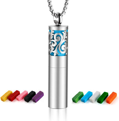 Maromalife Essential Oil Necklace for Women | 316L Stainless Diffuser