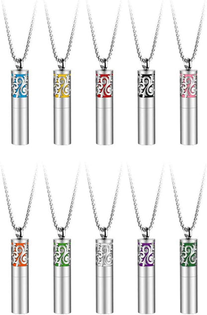 Maromalife Essential Oil Necklace for Women | 316L Stainless Diffuser