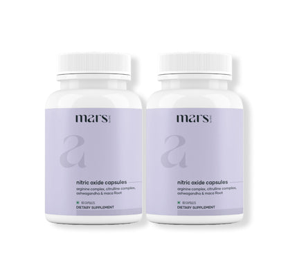 Mars Nitric Oxide Capsules - 120 Capsules | Nitric Oxide 02