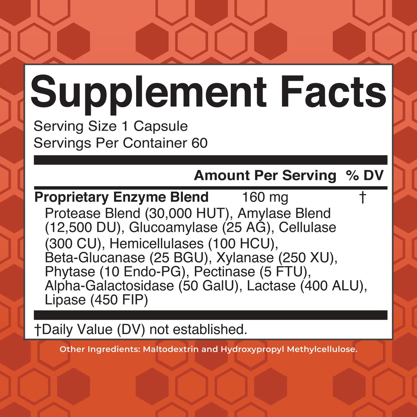 MaryRuth Organics Gluten Enzymes Capsules | Gluten Digestion & Gut Health | Vegan, Gluten Free | 60 Count