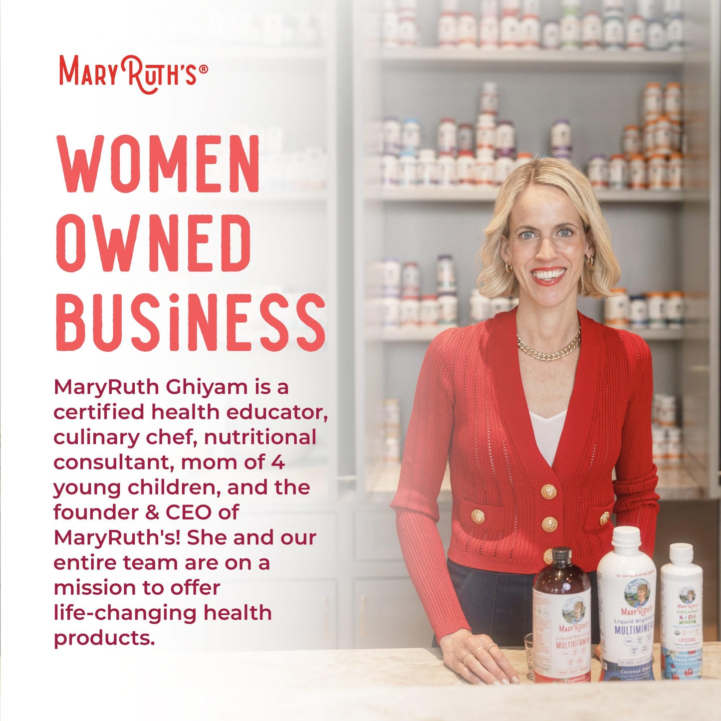 MaryRuth Organics Vitamin B12 Liquid Spray | Vegan, USDA Organic, 720 mcg | 1 fl oz