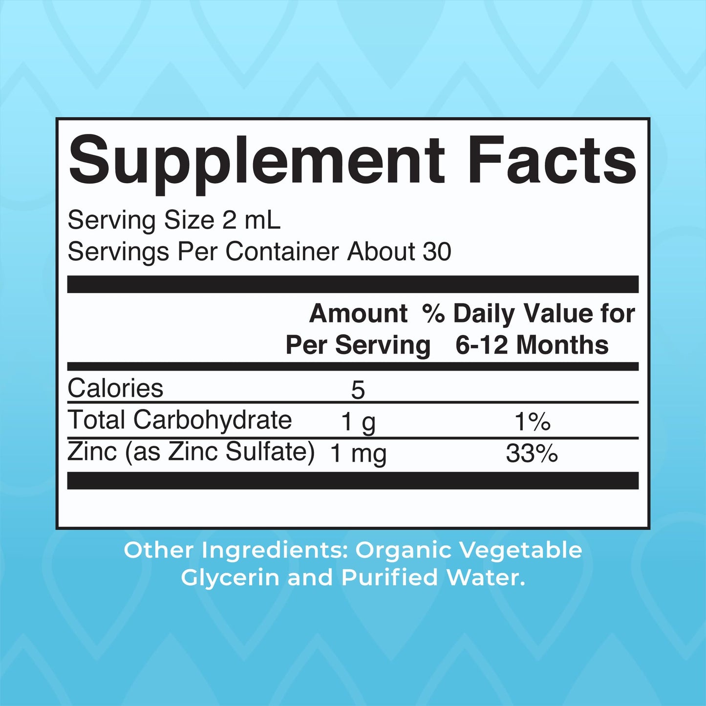 MaryRuth Organics Infant Ionic Zinc Drops – Zinc Sulfate for Immune Support | 6-12 Months | 2 fl oz