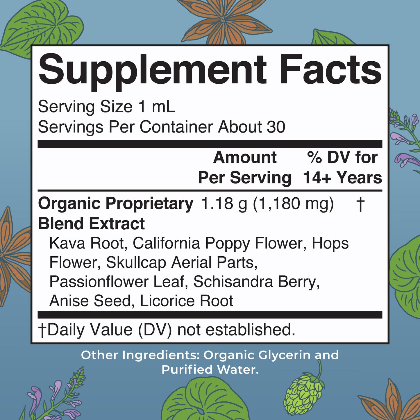 MaryRuth Organics Calming Kava Drops – USDA Organic, Vegan, Non-GMO, 30 Servings