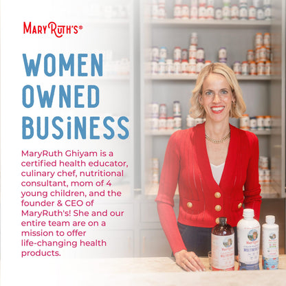 MaryRuth Organics Calm Magnesium Gummies | 60 Count (2-Month Supply) | Sugar Free, Vegan