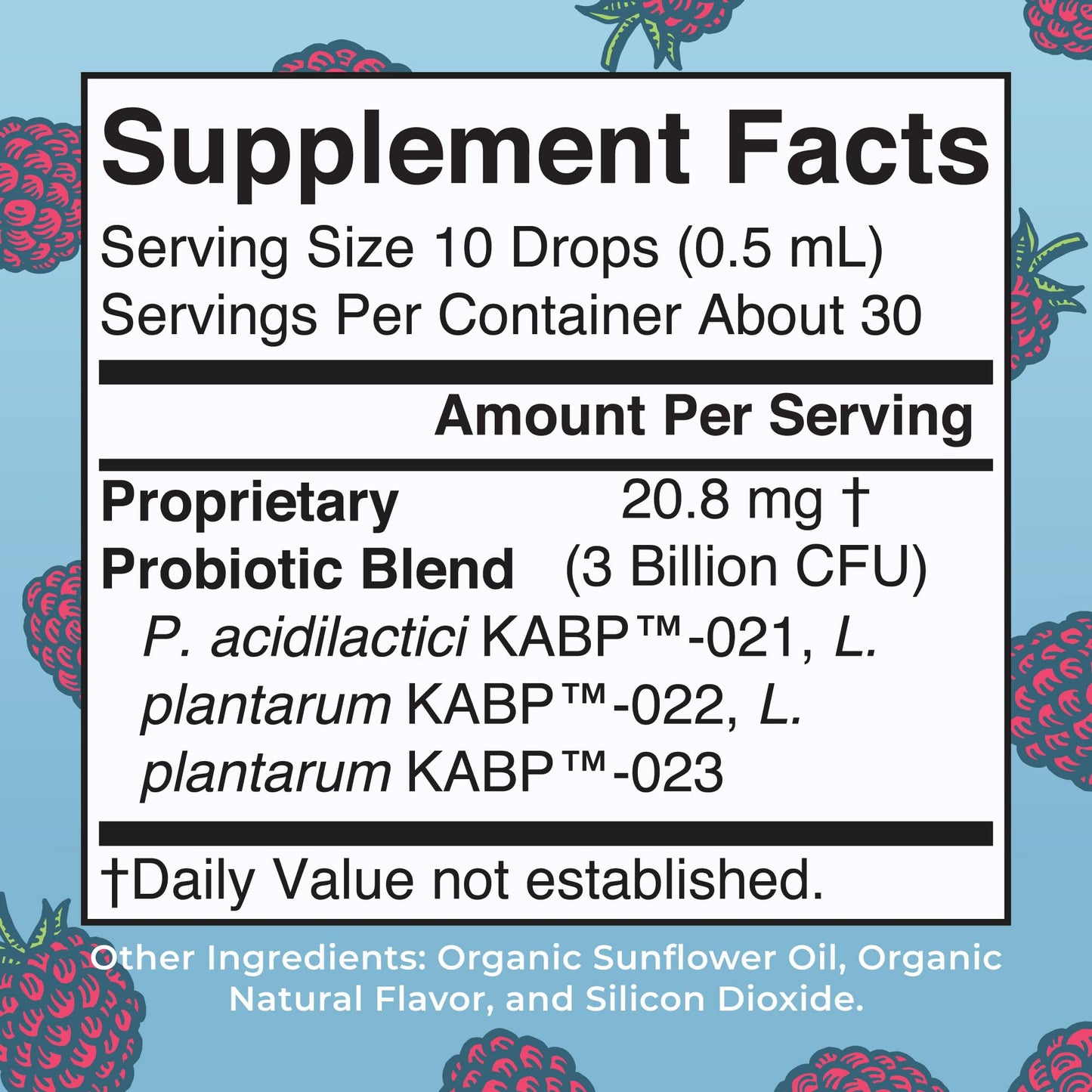 MaryRuth Organics USDA Organic 40+ Women's Probiotic Drops | Digestive Health & Stress Support