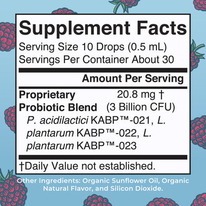 MaryRuth Organics USDA Organic 40+ Women's Probiotic Drops | Digestive Health & Stress Support