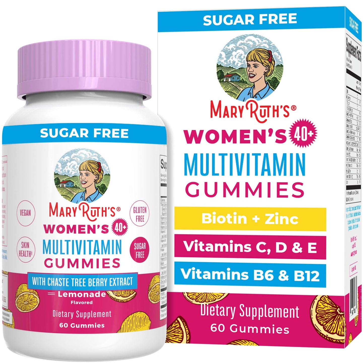 MaryRuth Organics Sugar Free Vegan Vitamin Gummy – Immune Support (60 Count)