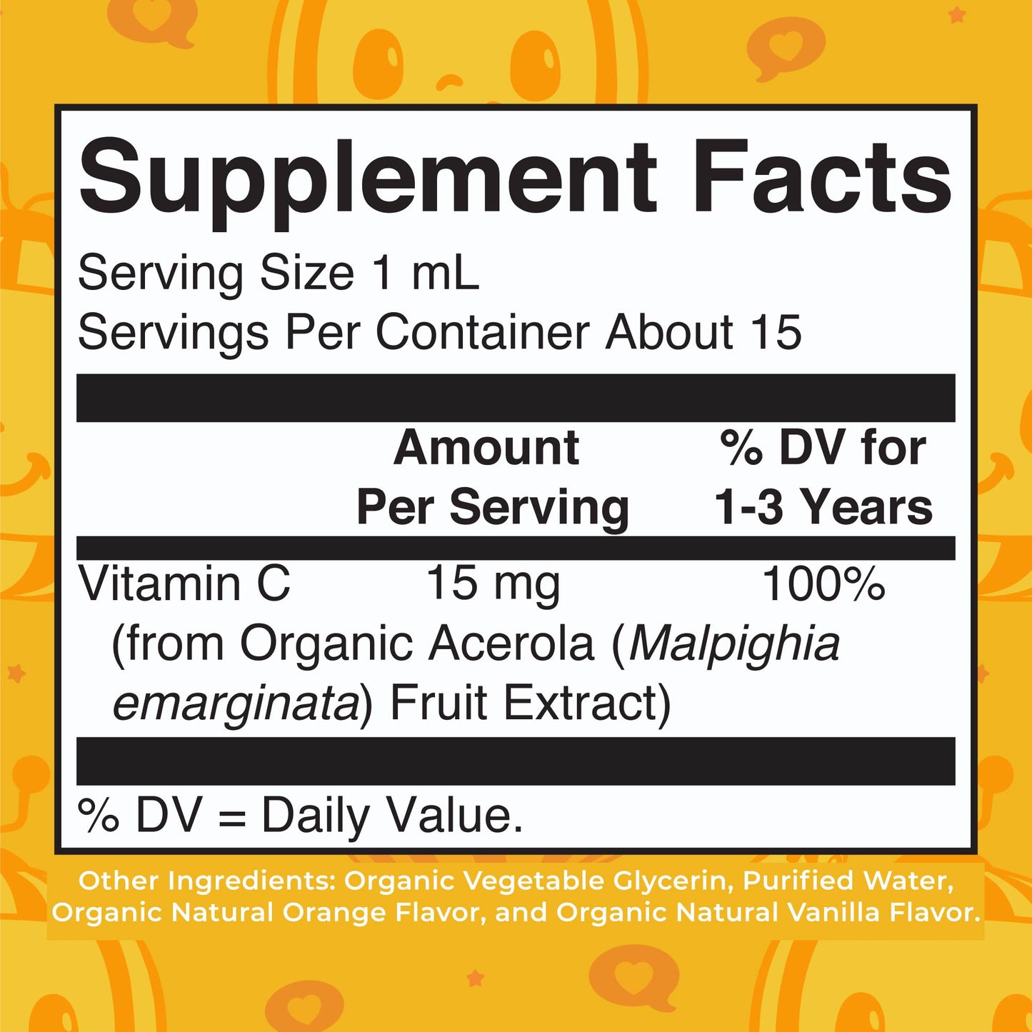 MaryRuth Organics Toddler Vitamin C Drops – USDA Organic Vitamin C Liquid for Ages 1-3 | Immune Support, Vegan & Non-GMO | 15 Servings