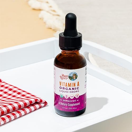 MaryRuth Organics Vitamin A Liquid Drops - 750 mcg per Serving | 1 oz