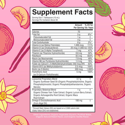 MaryRuth Organics Womens Liposomal Multivitamin - Sugar Free, USDA Organic