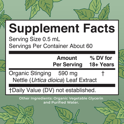 MaryRuth Organics Stinging Nettle Leaf Extract – Detox Drops, USDA Organic, Vegan
