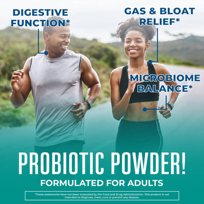 MaryRuth’s 3-in-1 Gas & Bloat Probiotic Powder | 60B CFU, 23 Strains