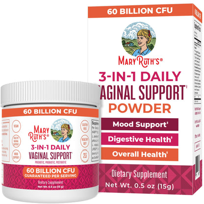 MaryRuth's 3-in-1 Probiotics for Women | Vaginal Health & Gut Microbiome | Vegan