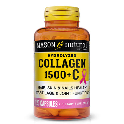 Mason Natural Collagen 1500mg with Vitamin C, Biotin & Calcium | Hair & Nails