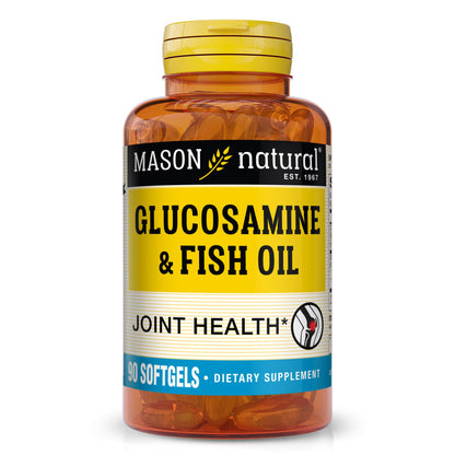 Mason Natural Glucosamine & Fish Oil - Joint Support, 1 Month Supply