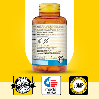Mason Natural NAC 500 mg - 60 Capsules | Immune Support & Cellular Health