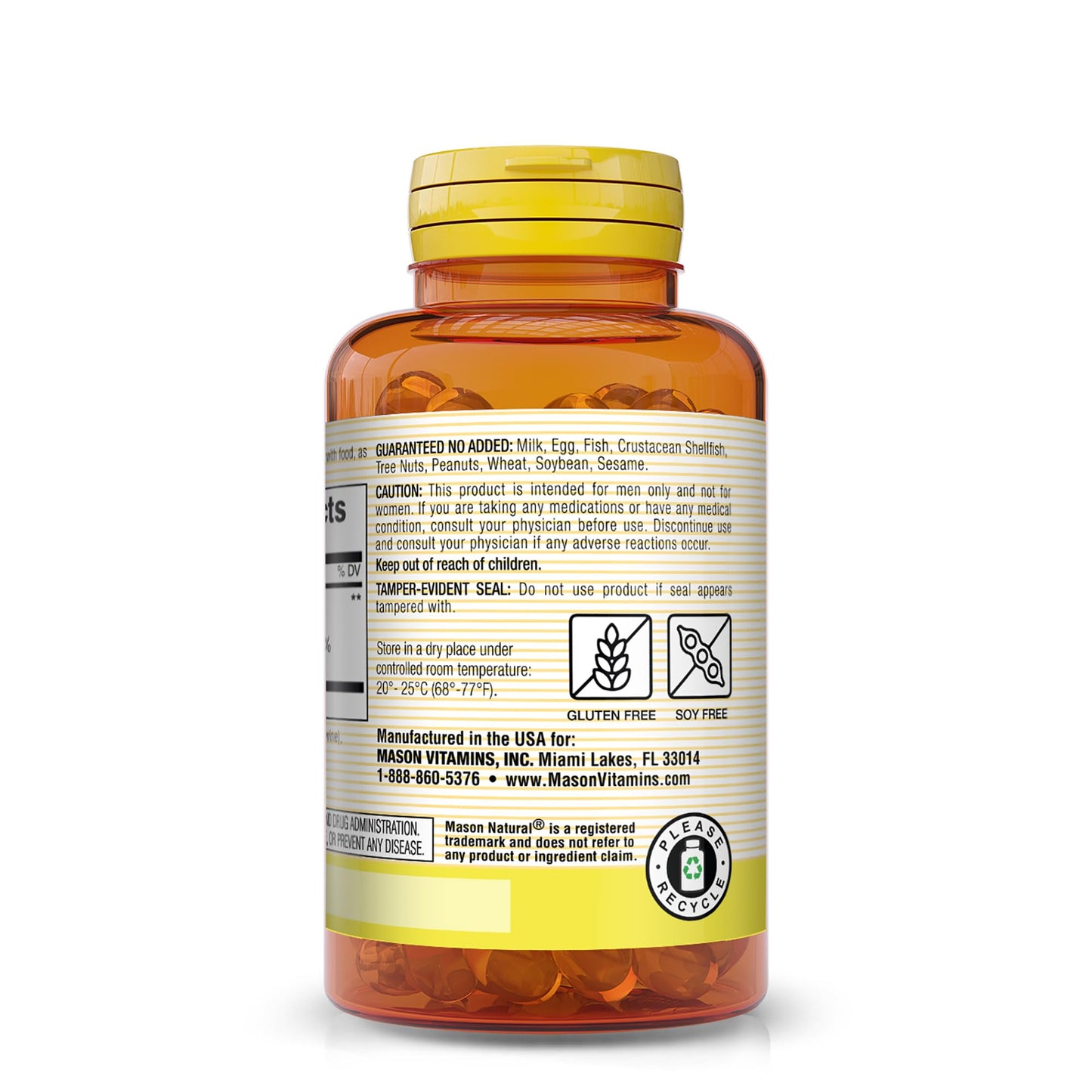 Mason Natural Saw Palmetto - Prostate Health Support, 500 mg
