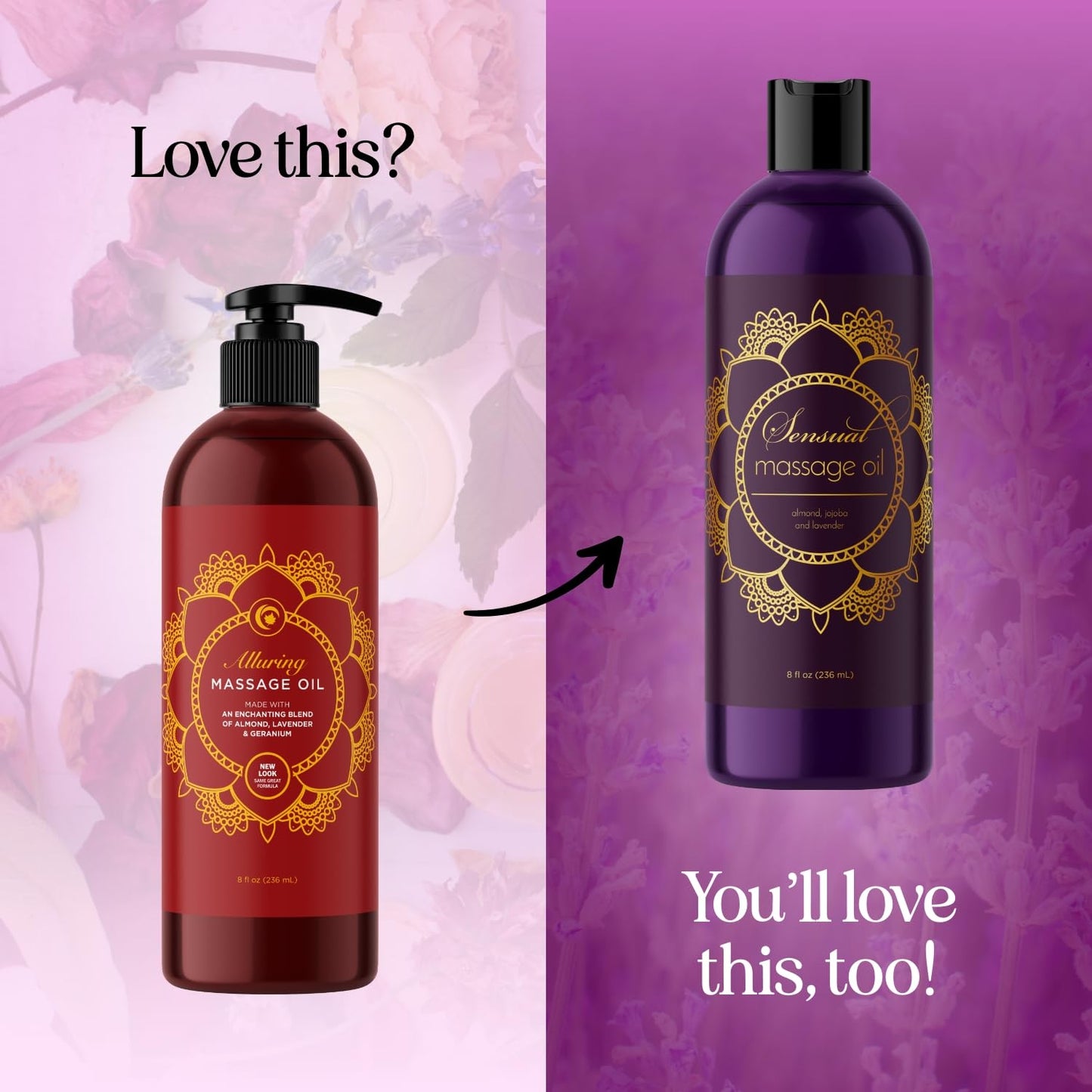 Relaxing Massage Oil for Therapy | Lavender, Ylang Ylang, Orange & Geranium – Vegan & Gluten Free