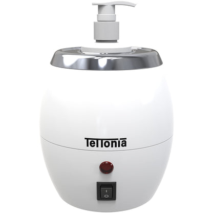 Massage Oil/Lotion Warmer with Auto-Temperature - White Pearl