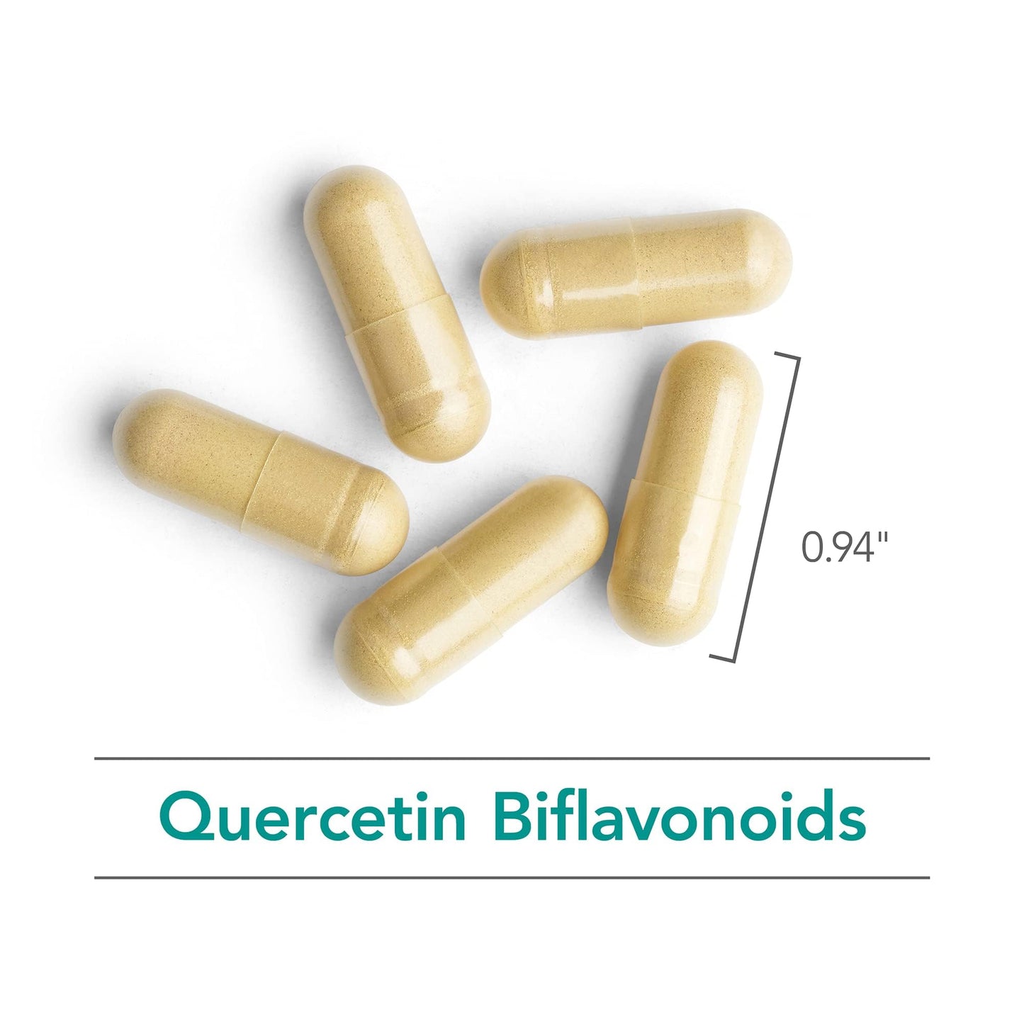 Nutricology Quercetin Bioflavonoids - Lemon Bioflavonoid Complex with Rutin, Citrus Extract & Hesperidin | 100 Count