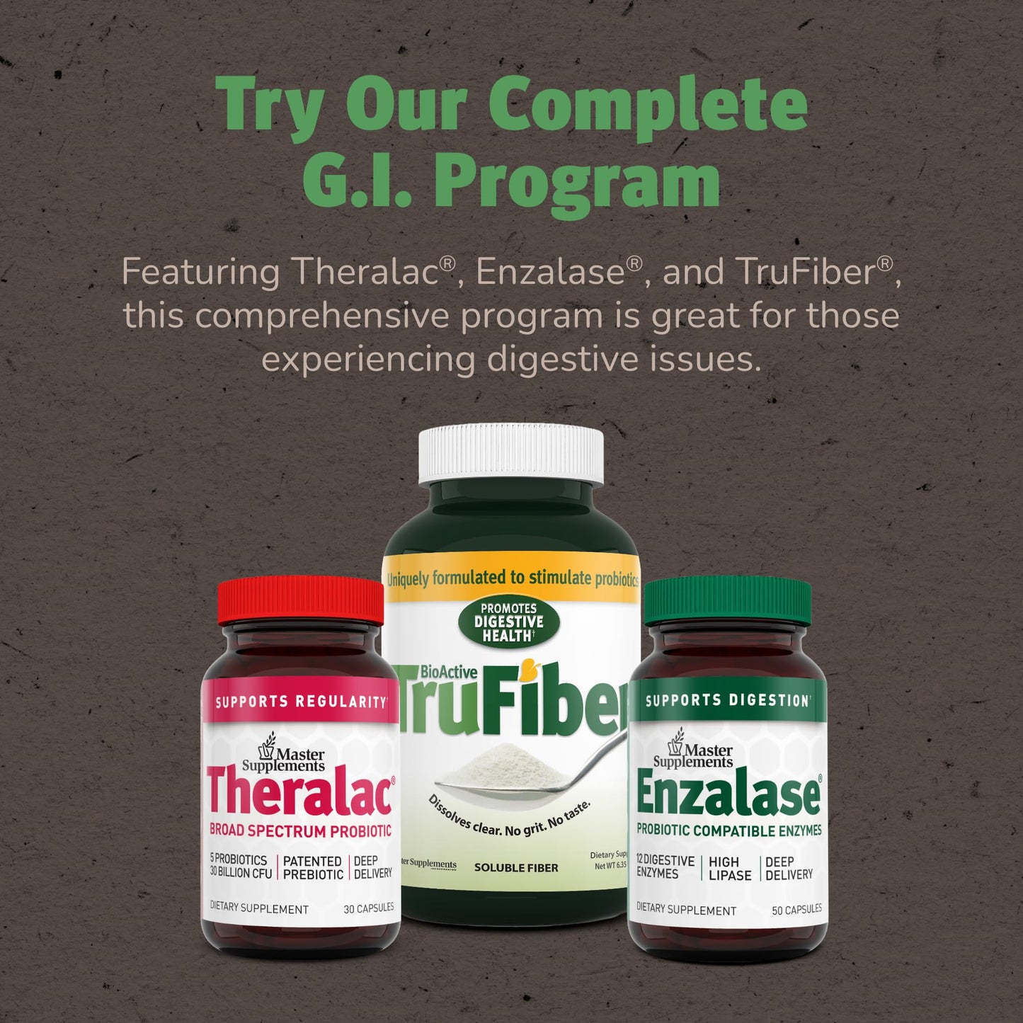 TruFiber Prebiotic Fiber Powder 6.35 oz | Supports Digestive Health | Vegan & Gluten Free | 50 Servings
