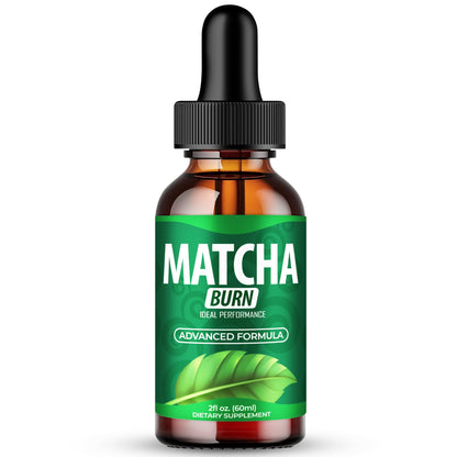 Matcha Burn Drops – Official Maximum Strength Keto Liquid Formula (1 Pack)
