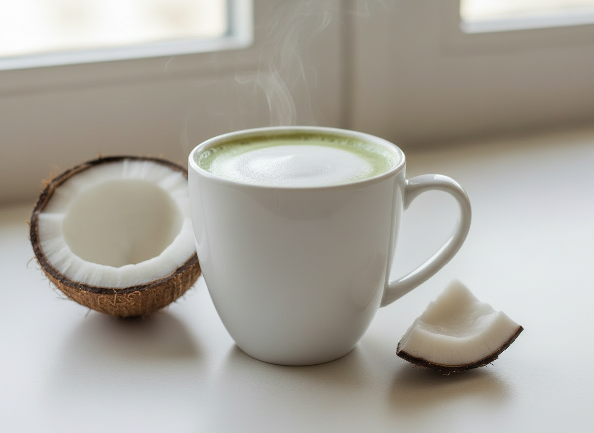 Organic Matcha Latte Powder Drink Mix (10 Sachets) | Vegan, No Added Sugar | Siocolat