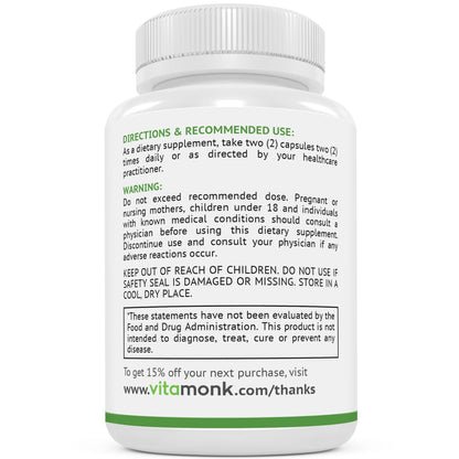 MATCHAMAX Organic Japanese Matcha Capsules | Pure Organic Green Tea Pills for Energy, Calm Focus & Antioxidants | Vegan | 120ct