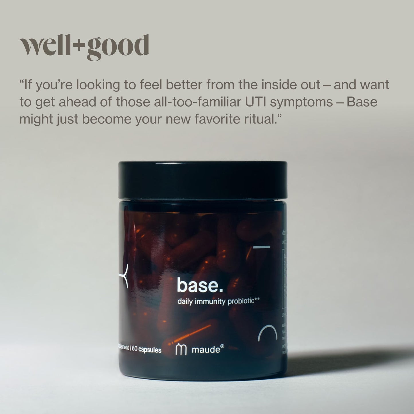 MAUDE Base: Daily Probiotics for Digestive Health, Immune Support & Urinary Care