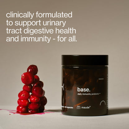 MAUDE Base: Daily Probiotics for Digestive Health, Immune Support & Urinary Care