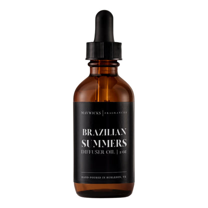 Mavwicks Brazilian Summers Diffuser Oil – 2oz Premium Essential Oil Blend
