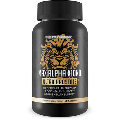 Max Alpha X10ND Ultra Prostate – Prostate Support, Blood Flow & Immune Health
