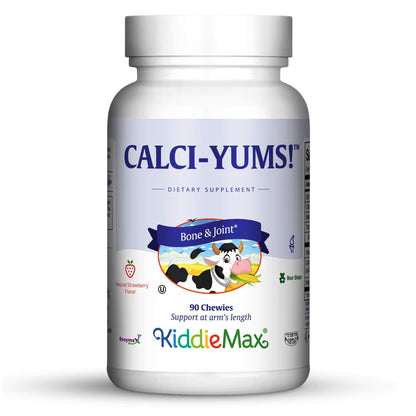 Maxi Health KiddieMax CalciYum! Strawberry – Kids Calcium with Vitamin D3