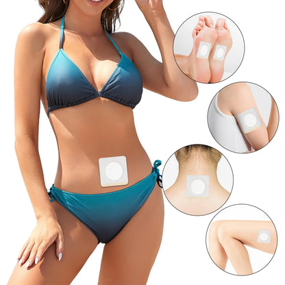 Maxqzin Castor Oil Patches – 50 Pcs Belly Button Self-Adhesive Wrap