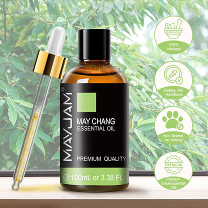 MAYJAM May Chang (Litsea Cubeba) Essential Oil 100ml
