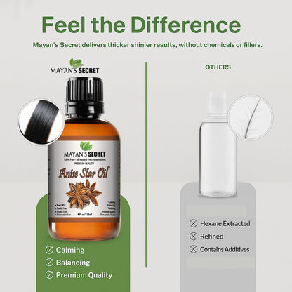Mayan's Secret 4oz Anise Star Essential Oil - Pure & Undiluted