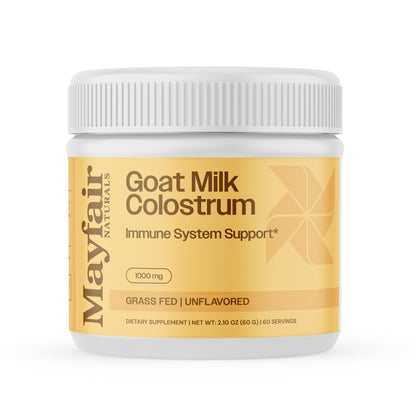 Mayfair Naturals Goat Milk Colostrum Powder – Grass-Fed, Immune & Gut Health (60g)