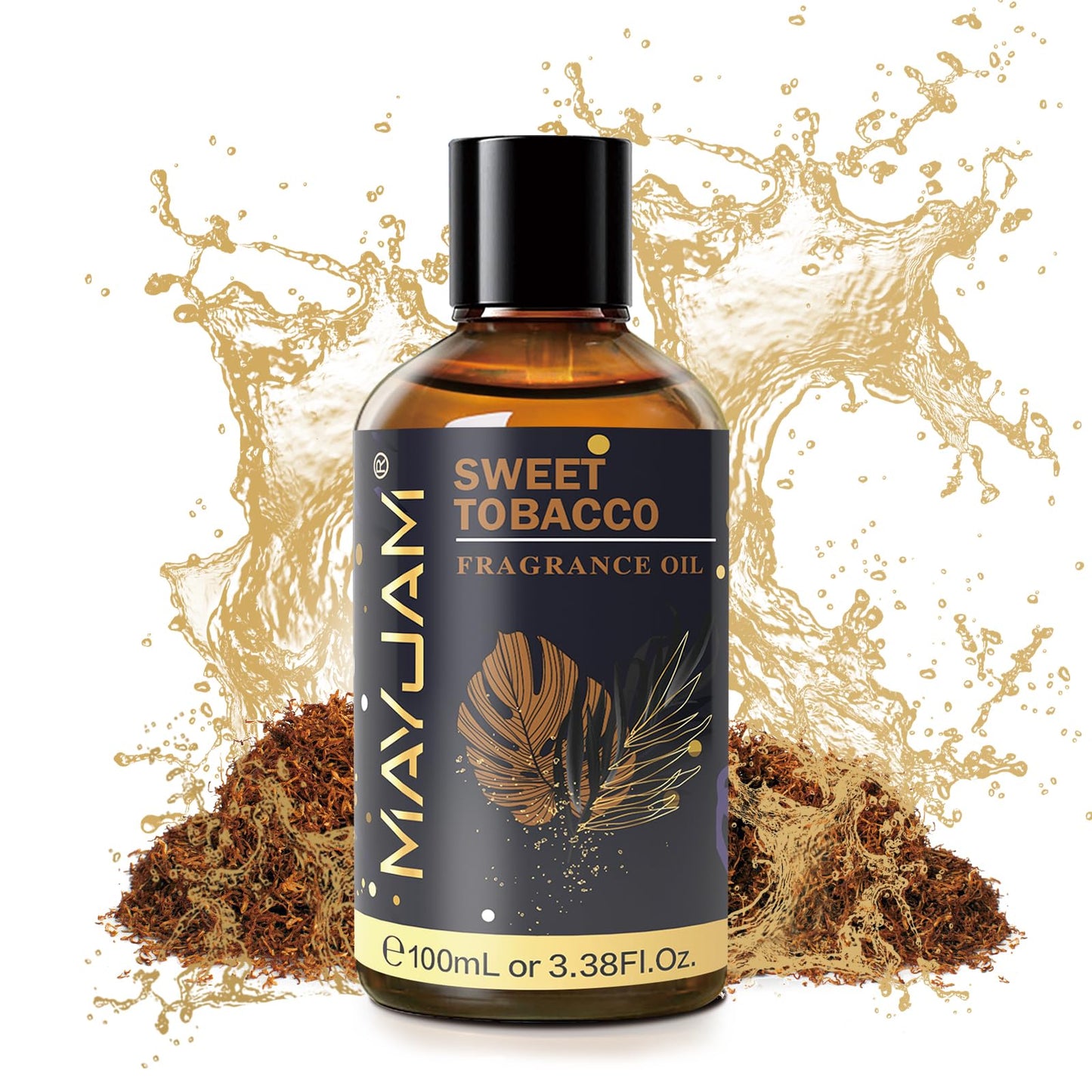 MAYJAM Sweet Tobacco Fragrance Oil 100ml – Glass Dropper for Diffusers & DIY