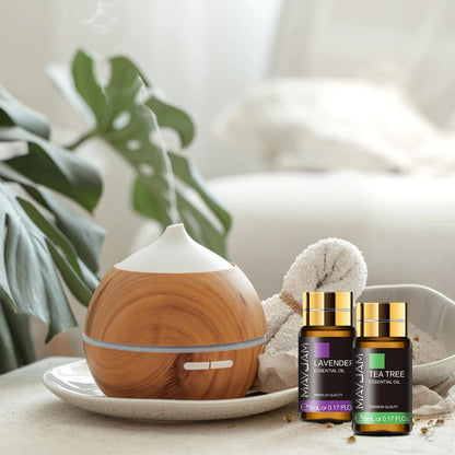 MAYJAM 35x5ML Essential Oil Gift Set – Pure Essential Oils for Diffusers, Massage & DIY Soap & Candle Making