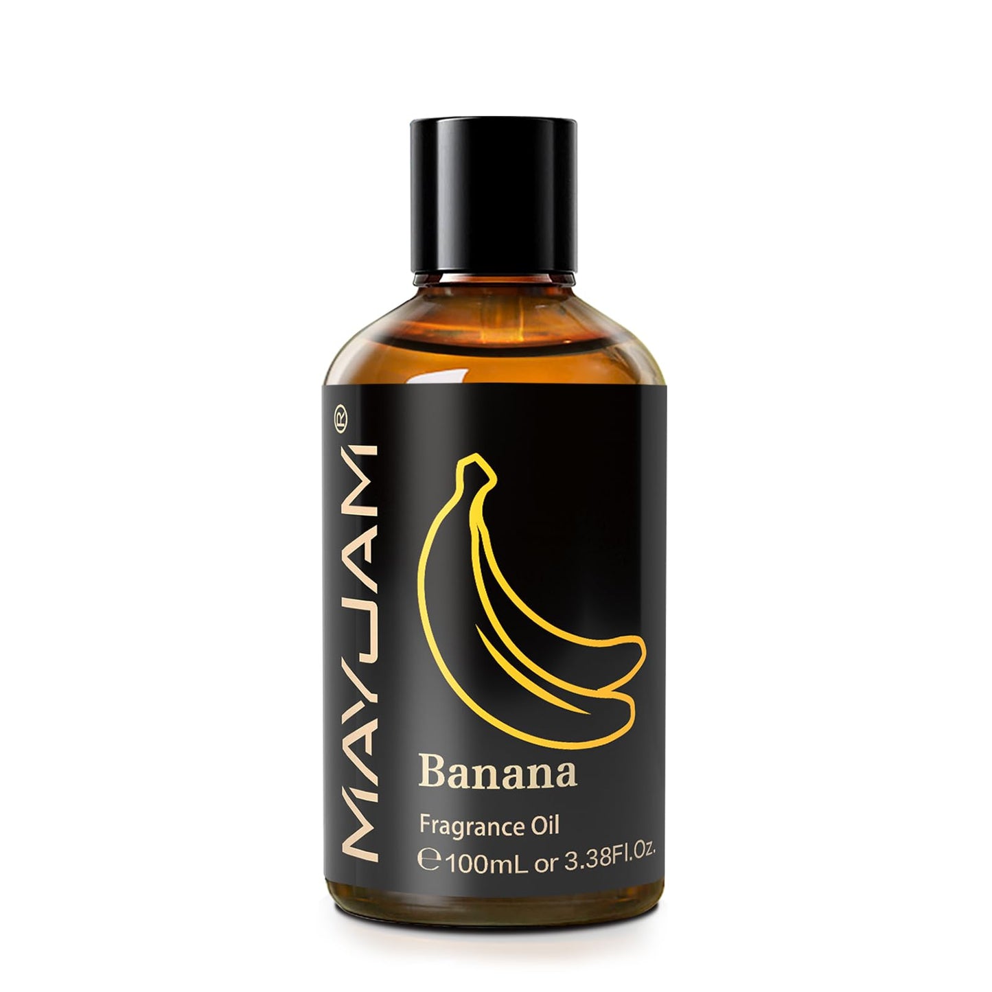 MAYJAM Banana Fragrance Oil 100ml with Glass Dropper – Diffusers, Soap & Candle Making