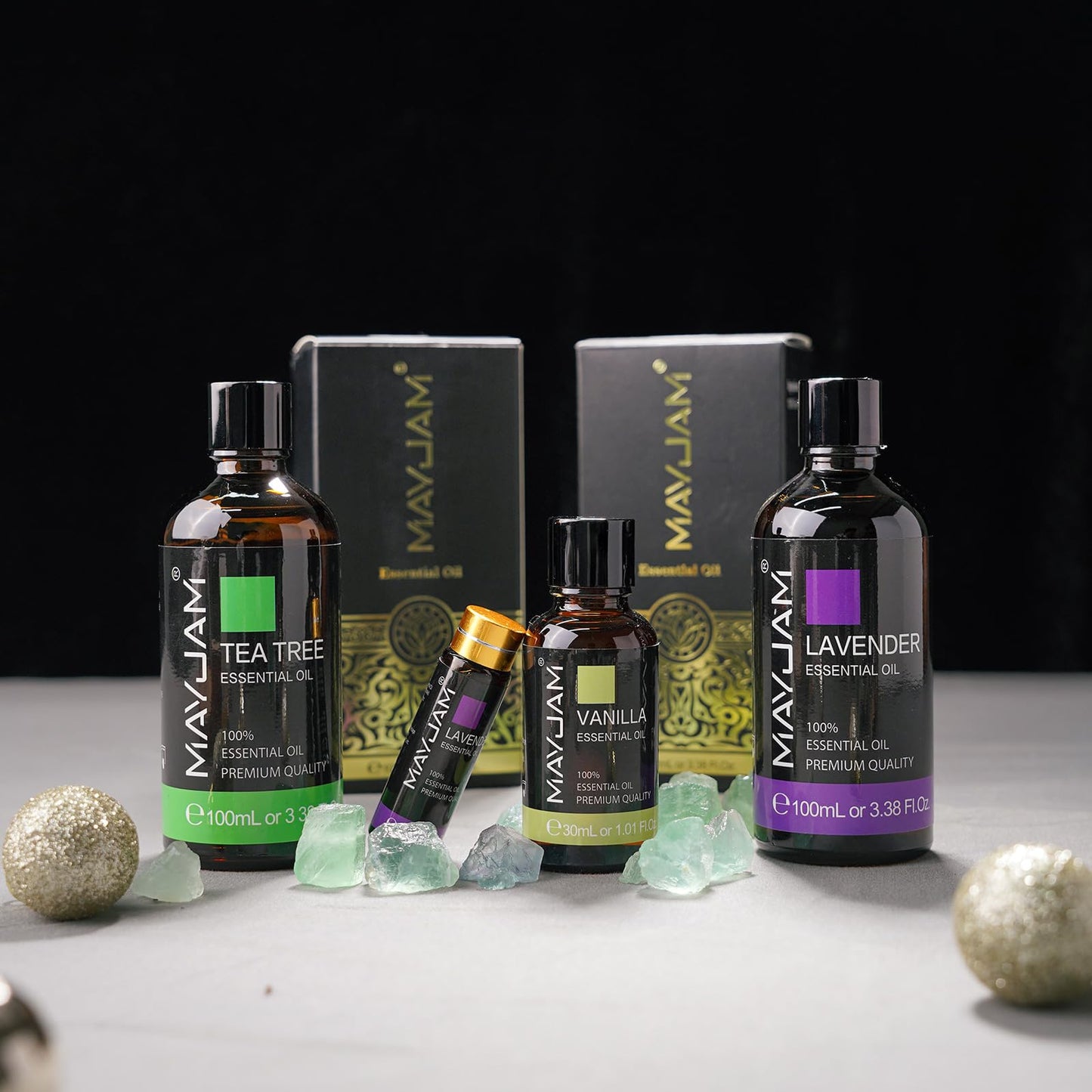 MAYJAM Bergamot Fragrance Oil 100ml with Glass Dropper - Diffuser