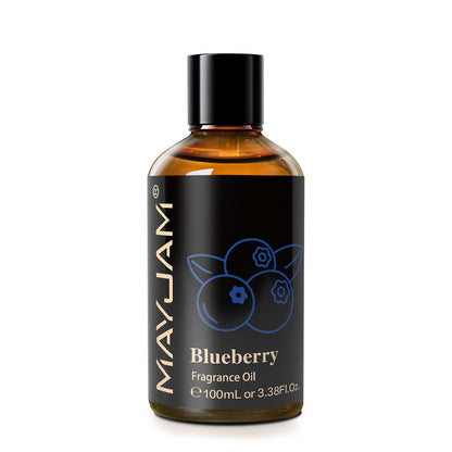 MAYJAM Blueberry Fragrance Oil 100ML | Glass Dropper | Diffuser, Soap & Candle Making