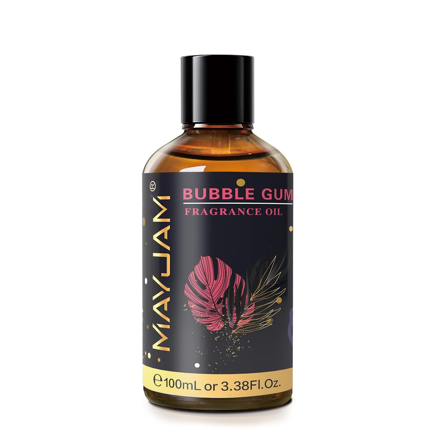 MAYJAM Bubble Gum Fragrance Oil 100ml | Glass Dropper for Diffusers, Soap & Candles