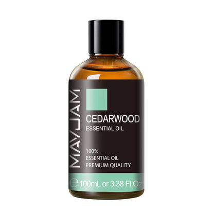 Cedarwood Essential Oil 100ML - MAYJAM Premium Grade with Glass Dropper