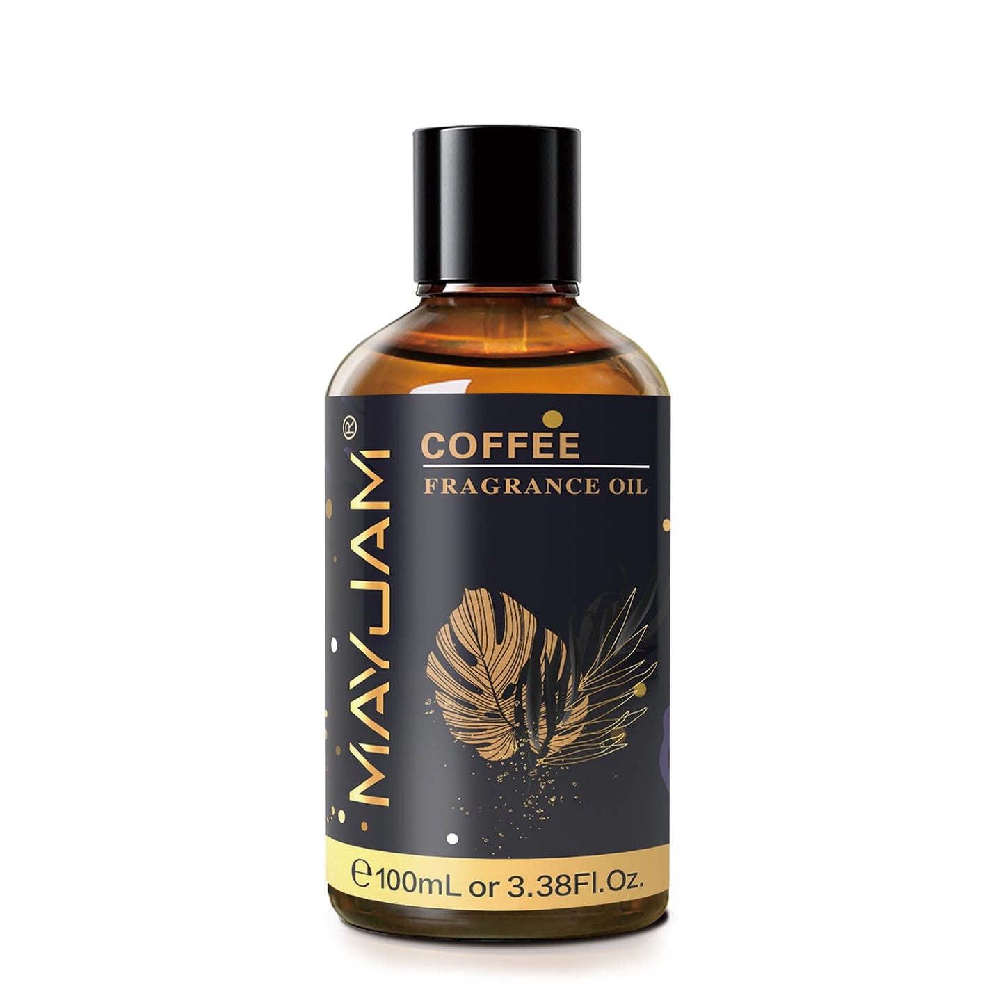 MAYJAM Coffee Fragrance Oil 100ML | Glass Dropper | Diffusers & DIY
