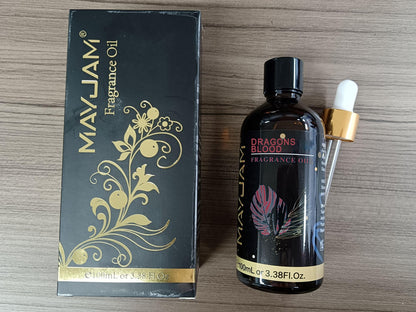 MAYJAM Dragons Blood Fragrance Oil 100ml | Glass Dropper | Diffusers, Soap & Candle Making