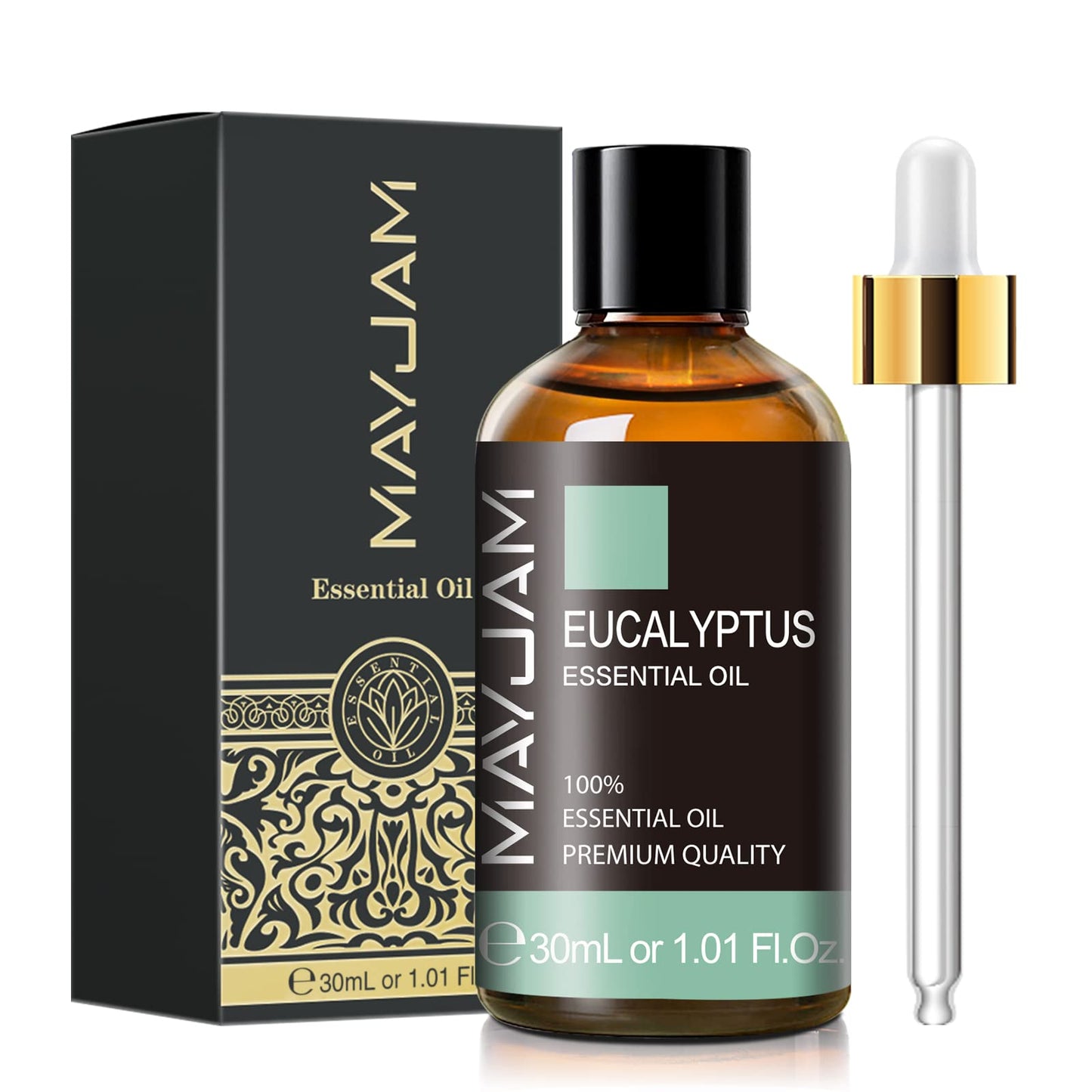 Eucalyptus Essential Oil 30ml by MAYJAM – Diffuser, Skincare & Hair Care